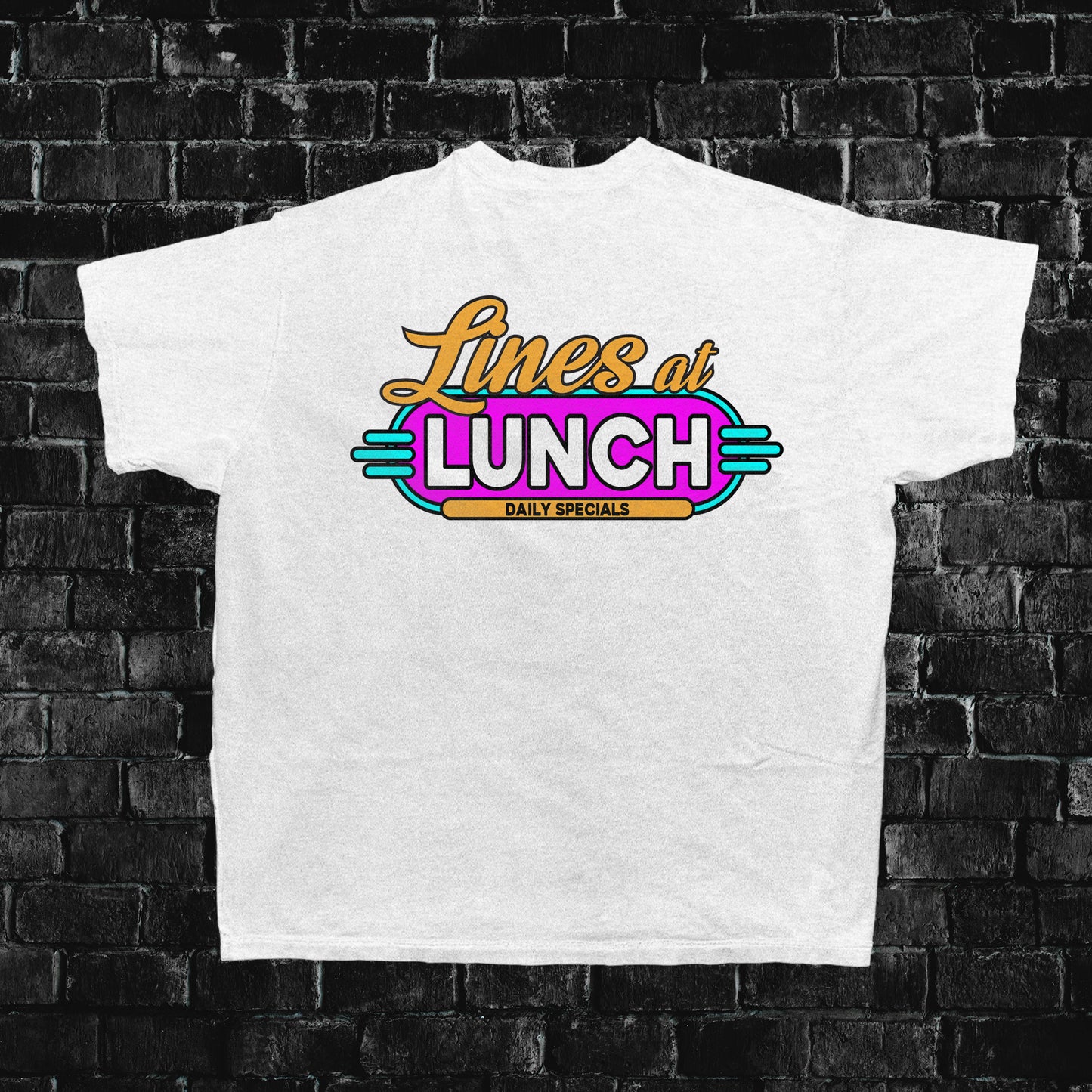 Lines At Lunch | Diner Tee